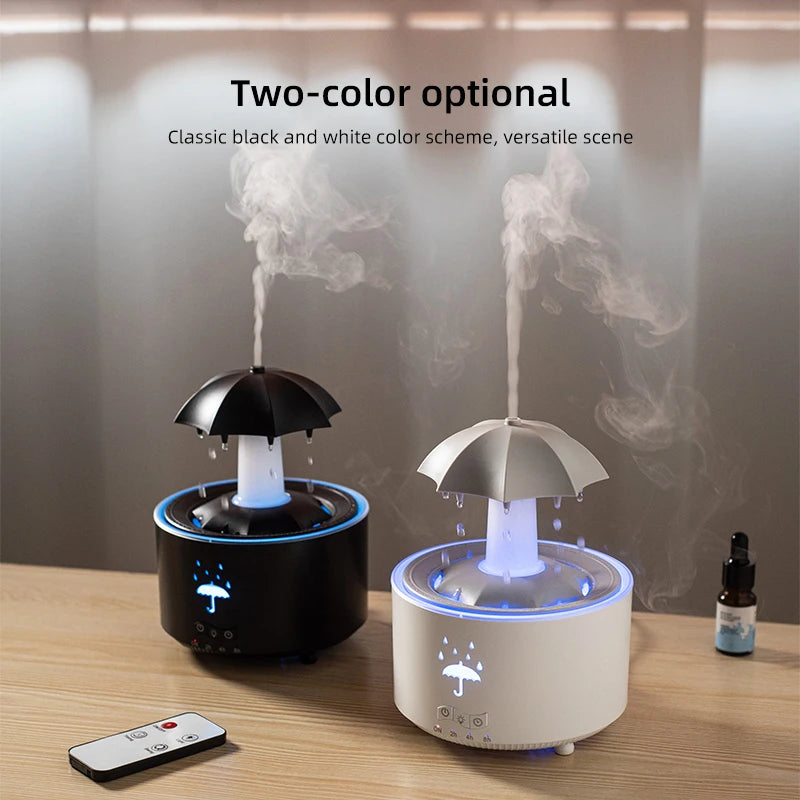 ZenCloud - Difusor e Umidificador Nuvem de Chuva