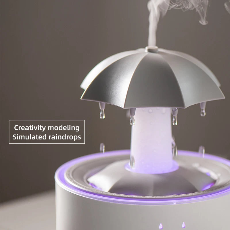 ZenCloud - Difusor e Umidificador Nuvem de Chuva